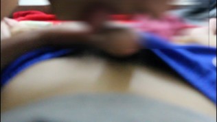 Real stepmom fucks and get creampie by stepson after caught him jerking off and see her masturbating